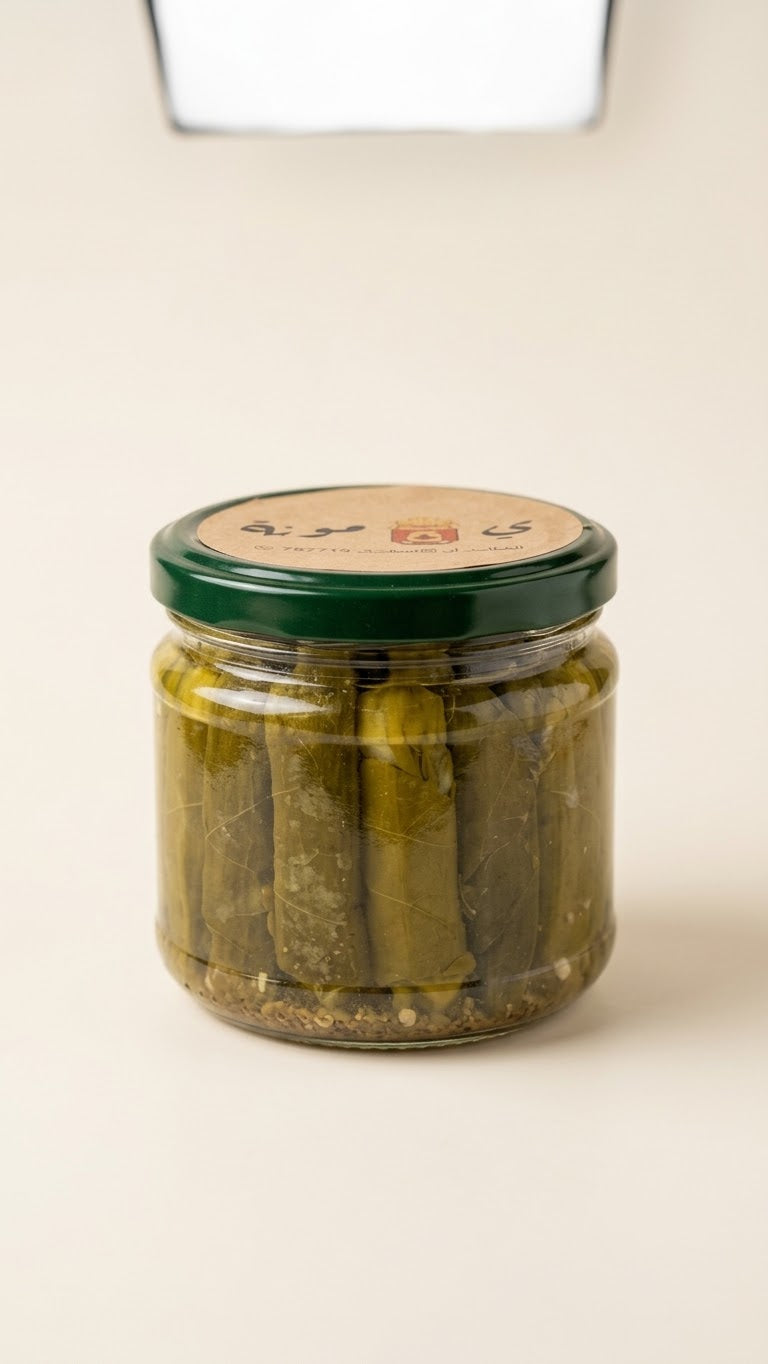 Labneh stuffed vine leaves - ورق عنب محشي لبنة