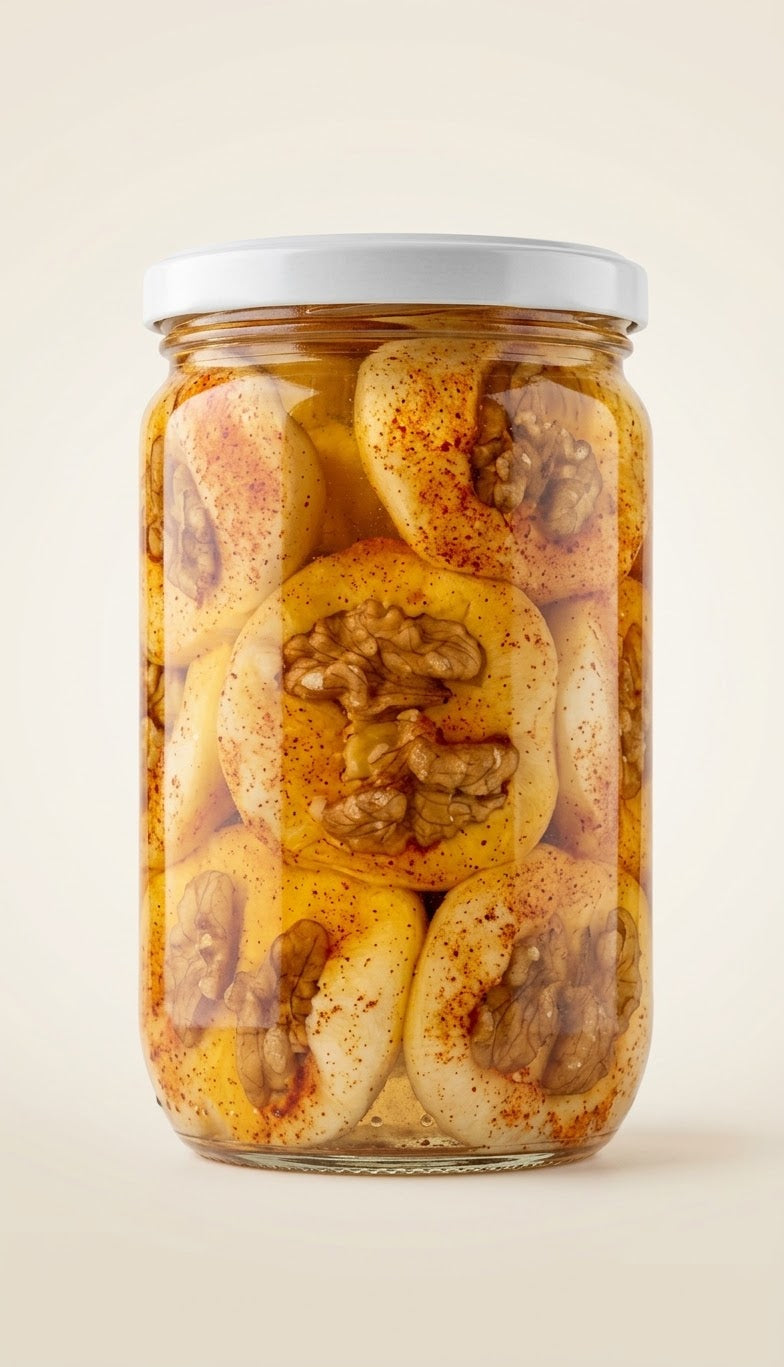 Keshek with walnuts & chilli - كشك أخضر بالحر و الجوز