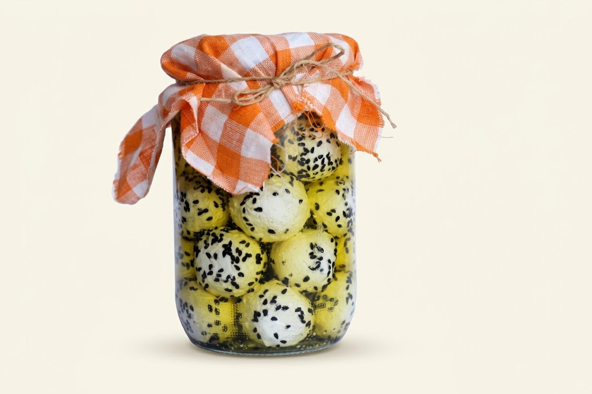 Labneh Black cumin seed - لبنة مكعزلة مع حبة البركة